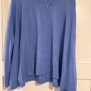 Michael Kors Cornflower blue wool and cashmere sweater